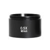 Lab Microscope Accessories WD30 WD165 0.5X 0.7X 1X 2X Zoom Stereo Binocular Trinocular Microscope Auxiliary Barlow Objective Lens Thread M48mm(2.0X) view 3