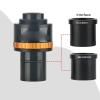 Adjustable Microscope Eyepiece, Electric Microscope Eyepiece 0.37XAdjustable, 23.2mm to 30mm 30.5mm Interface, Compound Binocular Microscopes view 2