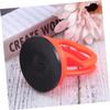 ASAKKURA Heavy Duty Suction Cup Pad Glass Lifter Tool for Screen Repair Durable Natural Strong Grip for LCD Smooth Surfaces for Smartphones Tablets Orange view 2