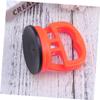 ASAKKURA Heavy Duty Suction Cup Pad Glass Lifter Tool for Screen Repair Durable Natural Strong Grip for LCD Smooth Surfaces for Smartphones Tablets Orange view 4
