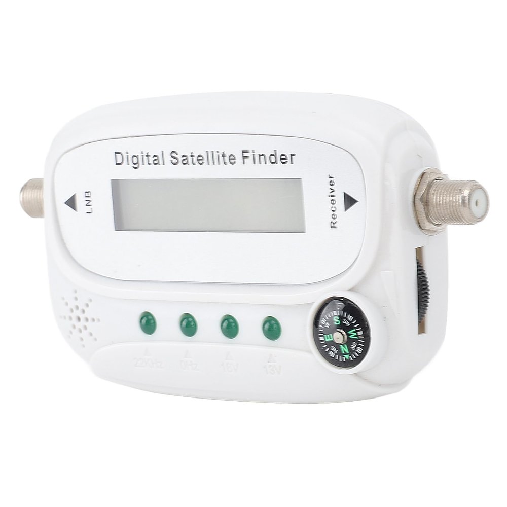Digital Satellite Meter Finder, Digital Satellite Finder with Buzzer Alarm, Mini Size for Better Readings, Sensitive and Accurate, Mixers