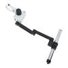 Microscope Holder with Articulated Arm Clamp Adjustable 360 Stereo Microscope Stand for Dual-Axis Stereo Microscopes, Lab Microscope Support Bracket view 1
