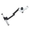Microscope Holder with Articulated Arm Clamp Adjustable 360 Stereo Microscope Stand for Dual-Axis Stereo Microscopes, Lab Microscope Support Bracket view 2
