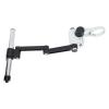 Microscope Holder with Articulated Arm Clamp Adjustable 360 Stereo Microscope Stand for Dual-Axis Stereo Microscopes, Lab Microscope Support Bracket view 3