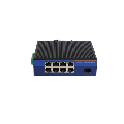 PUSR 8*10/100/1000M RJ45 Port+1*Gigabit SFP Slot Industrial Unmanaged Gigabit Ethernet Switch USR-ISG108-SFP
