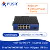PUSR 8*10/100/1000M RJ45 Port+1*Gigabit SFP Slot Industrial Unmanaged Gigabit Ethernet Switch USR-ISG108-SFP view 2
