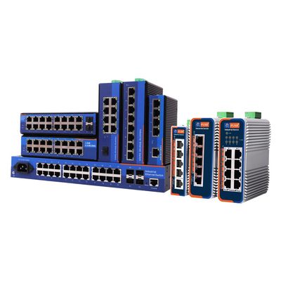 PUSR 16*10/100/1000Mbps RJ45 Port+ 2*GIgabit SFP Slot Industrial Gigabit Ethernet Switch USR-ISG216-SFP