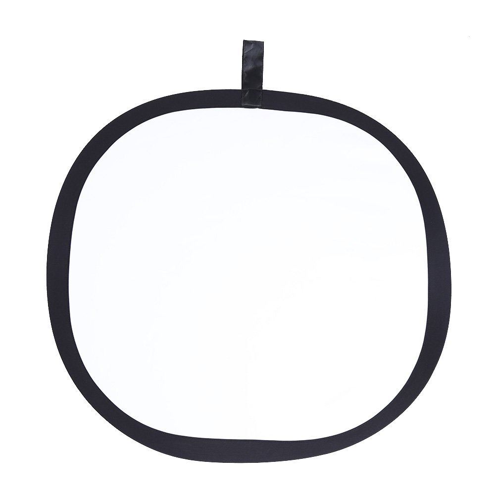 Dioche 18% Gray Reference Reflector, 60 * 60cm Gray Card for Exposure Determination with Zippered Bag for Digital Photography