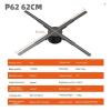 CUIYMXSC 3D Fan Hologram Projector Advertising Light Led Sign Holographic Lamp Shops Bars Shopping Malls Projectors for Shop Bar (62cm) view 2