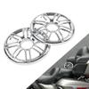 CNxinn10 1pair Rear Flame Speaker Trim Grill Fairing Cover ABS Chrome For FLHTCU/L FLHTCLTC Road Glide Ultra FLHTK/L Motorbike view 3