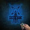 Custom Ham Radio Metal Sign with LED Lights, Personalized Ham Radio Metal Sign, Custom Ham Radio Name Sign, Ham Radio Neon Metal Wall Dcor Sign SEA19-TKGMT61.3 view 2