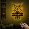 Custom Ham Radio Metal Sign with LED Lights, Personalized Ham Radio Metal Sign, Custom Ham Radio Name Sign, Ham Radio Neon Metal Wall Dcor Sign SEA19-TKGMT61.3 view 4