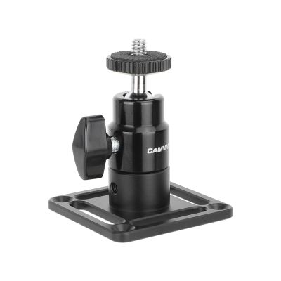 CAMVATE Ceiling Mount Plate with 1/4"-20 Mini Ball Hand for CCTV Camera Surveillance System-3688