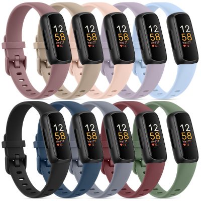10 Pack Fitbit Inspire 3 Bands for Women Men, Soft Silicone Adjustable Sport Replacement Straps for Fitness Tracker (10 Pack E)