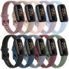 10 Pack Fitbit Inspire 3 Bands for Women Men, Soft Silicone Adjustable Sport Replacement Straps for Fitness Tracker (10 Pack E) view 1