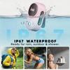 Divoom Itour-S Wearable Bluetooth Speaker, IP67 Waterproof Dustproof, Portable Small Clip-On Bluetooth Speaker, 10H Playtime, for Kitchen, Work, Travel, Biking, Golf, Pool (Pink) view 4