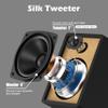 Home Stereo System with CD Player, FM Radio, Bluetooth, AUX in, USB in, Earphone Jack, Remote Control Included, 30W HiFi Shelf Stereo System view 3