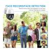QDVOPHZA H.265+ 10CH 8CH 4K PTZ Security Camera System 8MP Ai Face Detect Two Way Audio Color Night Video Surveillance NVR POE Kit(None,10CH NVR x 6 PCS 8MP) view 3
