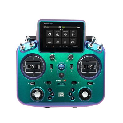 FrSky Tandem X18RS Radio, 24 Channels, LoRa Tuner Technology, for Adults, Two-Way Radio, Chameleon, Ruby Red, Meteorite Grey, Porcelain White (Glamor)