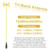 2 Pack RH771 Antenna Tri-Band 15.35in 155/462MHz U/V Dual Band High Gain Antenna SMA-Female Coil Loaded 2.15dBi for UV-K6 K5Plus Radio Accessories (Yellow) view 3