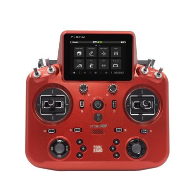 FrSky Tandem X18RS Radio, 24 Channels, LoRa Tuner Technology, for Adults, Two-Way Radio, Chameleon, Ruby Red, Meteorite Grey, Porcelain White (Ruby Red)