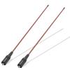 2 Pack RH771 Antenna Tri-Band 15.35in 155/462MHz U/V Dual Band High Gain Antenna SMA-Female Coil Loaded 2.15dBi for UV-K6 K5Plus Radio Accessories (Red) view 1