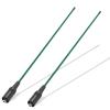 2 Pack RH771 Antenna Tri-Band 15.35in 155/462MHz U/V Dual Band High Gain Antenna SMA-Female Coil Loaded 2.15dBi for UV-K6 K5Plus Radio Accessories (Green) view 1