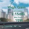 2 Pack RH771 Antenna Tri-Band 15.35in 155/462MHz U/V Dual Band High Gain Antenna SMA-Female Coil Loaded 2.15dBi for UV-K6 K5Plus Radio Accessories (Green) view 4