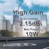 RH771 Antenna Tri-Band 15.35in 155/462MHz U/V Dual Band High Gain SMA-Female Antenna Coil Loaded 2.15dBi for GM-5RH UV-5RH Pro Radio Accessories (Black) view 4