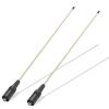 2 Pack RH771 Antenna Tri-Band 15.35in 155/462MHz U/V Dual Band High Gain Antenna SMA-Female Coil Loaded 2.15dBi for UV-K6 K5Plus Radio Accessories (Crystal) view 1