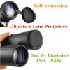 10x42 Binoculars Caps Protective Rubber Cover for Compact Binocular view 3