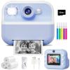 Instant Camera, Front Rear Dual Selfie Kids Camera with 1080P Videos, Holiday Birthday Gifts for Kids Age 3-12, Toddler Portable Travel Print Digital Camera Toy for 4 5 6 7 8 9 Year Boys Girls view 1