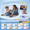 Instant Camera, Front Rear Dual Selfie Kids Camera with 1080P Videos, Holiday Birthday Gifts for Kids Age 3-12, Toddler Portable Travel Print Digital Camera Toy for 4 5 6 7 8 9 Year Boys Girls view 2
