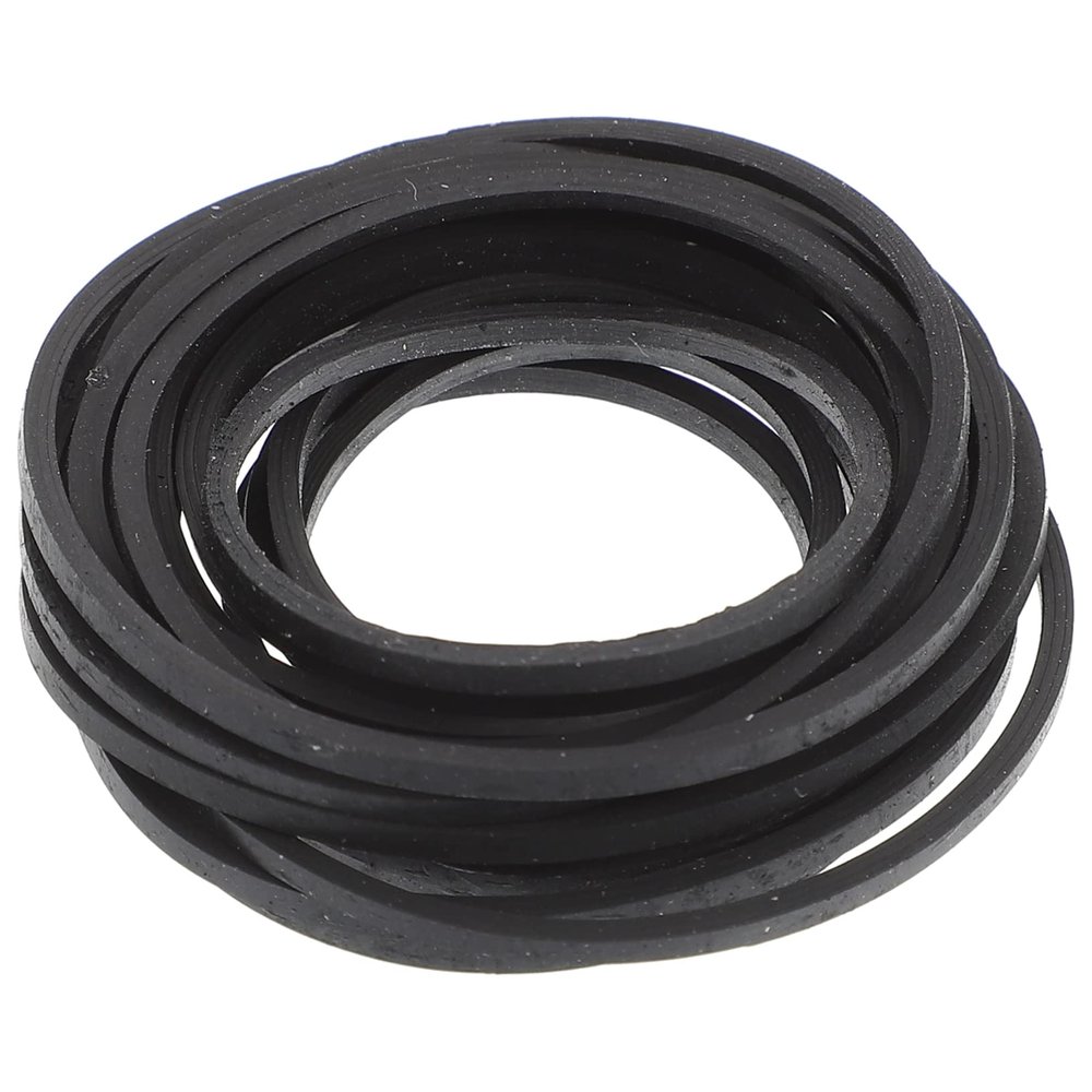 SECFOU 20pcs Flat Rubber Belts for Recorder Repair Elastic Replacement for Cassette DVD Cd Drives for Restoring Smooth and Reducing Noise