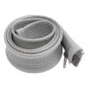 Cable Tidy 1M 30mm Zipper Cable Sleeve Cover Flexible Nylon Wire Cord Hider Cable Management Organizer for Home Office Computer TV Desk(Gray) view 1