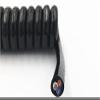 Spiral Wire Cable Electric Spring Coil Flexible Coiled Cable Extension Power Cord Spring Telescopic Spiral Cable Multi Core Wire, Can Extend The Tensile Wires, Spring Spiral Cable Pins Power Cord view 4