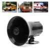 Brilluxa Emergency Electronic PA System,50W Car Police Siren Speaker with 3 Tone Sound,DV12V,Mic Loudspeaker,Police Sirens for Vehicles,Car Horn Vehicle Horn,Car Siren Speaker view 3