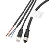HangTon Ethernet Power Function Debugging Cable for DJI Livox Mid-360 LiDAR Sensor to Computer, 1 to 3 Splitter, M12 Aviation A-Coded 12 Pin Female Connector to RJ45 and Flying Leads, 50cm view 3