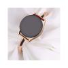 20mm Slim Strap fit for Samsung Galaxy Watch 4 5 6 7 40mm/44mm 6 classic active 2 Women Metal Chain Band fit for galaxy watch FE(Rose gold,For Galaxy 5 44mm 40mm) view 2