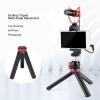 Camera Tripod, Small Tripod Rotatable Tripod for Camera and Phone, DSLR Camera Tripod Vlog Tripod Portable Desktop Webcam Tripod for Travel, Load 11.02lbs view 3