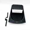Car Front Side Air Outlet Vent Frame Trim Compatib Car Fascia Frame Canbus Box Adapter Decoder/Fit for Ecosport Fiesta Android Big Screen Audio Dash Fitting Panel Kit ABS Silver Car Stereo Radio Fasc view 3