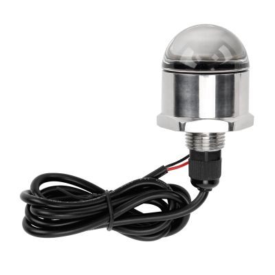 EVDHXG 12V 10W LED Yacht Lamp Drain Light Stainless Steel Corrosion IP68 Waterproof Boat Underwater Lights