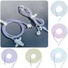 HODASHI Spiral Cable Protector, 1.5m (4.92ft), Purple view 3