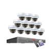 QDVOPHZA HD 5MP 16CH POE Security Camera System Face Detection Audio Record Dome Indoor Vandalproof CCTV Video Surveillance Kit(None,16CH NVR 12 Cameras) view 1