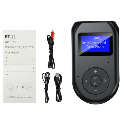 Bluetooth Wireless Music Adapter Wireless Audio Transmitter Receiver Adapter for TV/Home Audio System