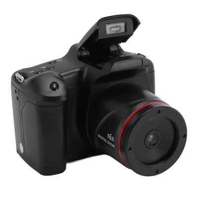 16MP HD Vlogging Camera, 2.4 Inch Display, Digital Camera with 16X Digital Zoom, 1080P Video Recording, Stabilization, for Travel Selfies Graduation, Multifunctional Accessories