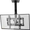 Adjustable Tilt Swivel TV Bracket, Ceiling TV Mount Fits 14-32 Inch Flat Panel Televisions, Full Motion 360 Rotation Design, Black TV Mount TV Stand view 1