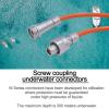 Underwater 300 Meters Watertight IP68 FVG PVG 0W 1W 2W 3W 2 4PinDock Cable Extension Wire High Pressure 30 BarConnector(2W FVG and PVG,4 Pin) view 3