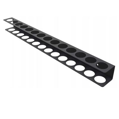 VOCUE Wall Mounted Tool Organizers Storage Rack for Screwdrivers and Pliers,Steel Workshop Storage Rack with 14 Holes