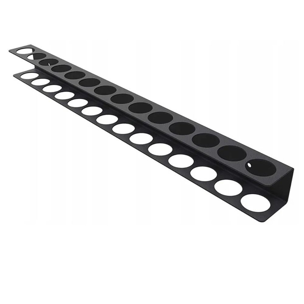 VOCUE Wall Mounted Tool Organizers Storage Rack for Screwdrivers and Pliers,Steel Workshop Storage Rack with 14 Holes
